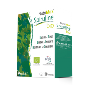 Nutrimax Spiruline 120 Comprimés
