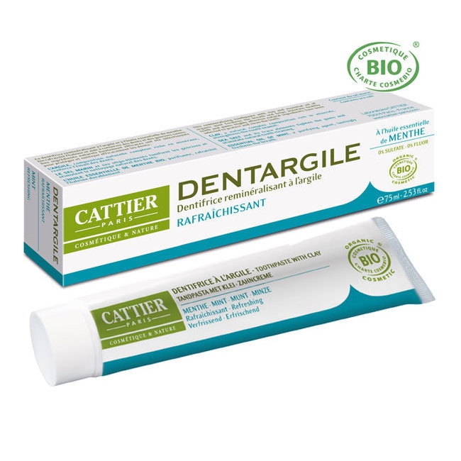 Cattier Dentargile Menthe Dentifrice 75Ml