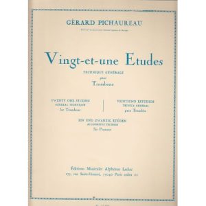 21 Etudes pour Trombone