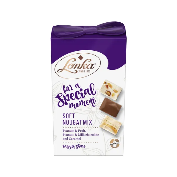 Lonka giftbox soft nougat mix (6x 192gr)