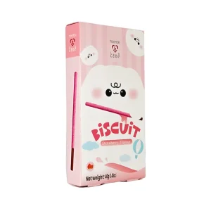 Tokimeki Biscuit Stick Strawberry Flavour (40x40gr)