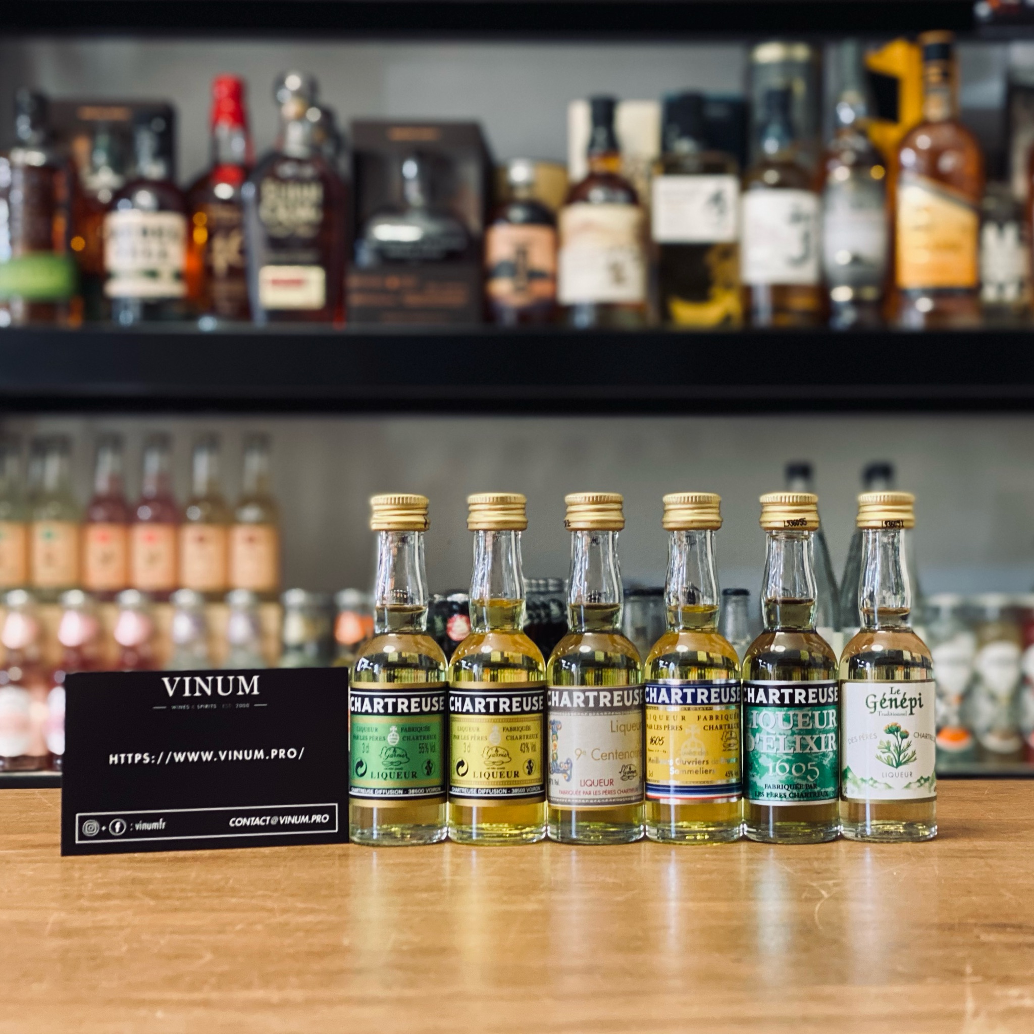 Chartreuse Coffret 6 Mignonnettes 6x3cl