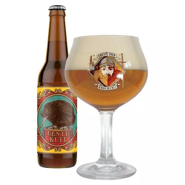 Grutte pier lente kuit fles 33 cl