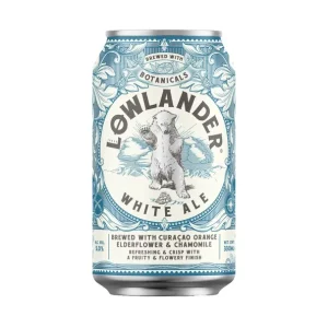 Lowlander white ale blik (24x 33cl)