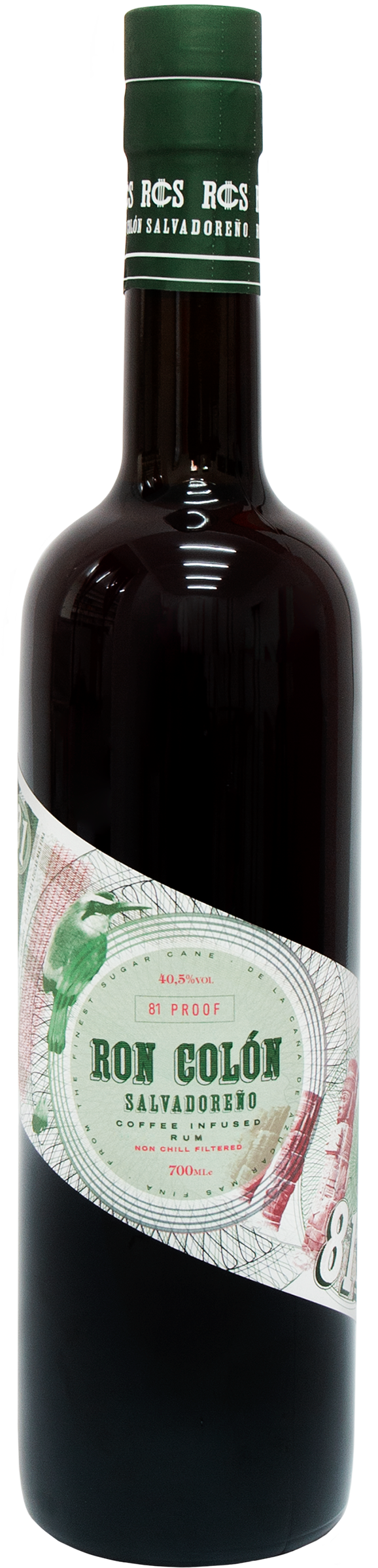 Ron Colón Salvadoreño Coffee Infused Rum 70cl 40,5°