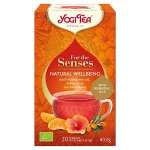 Yogi Tea Pour les Sens Bien-être Naturel 40G
