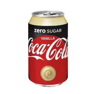 Coca cola zero vanilla blik 33 cl