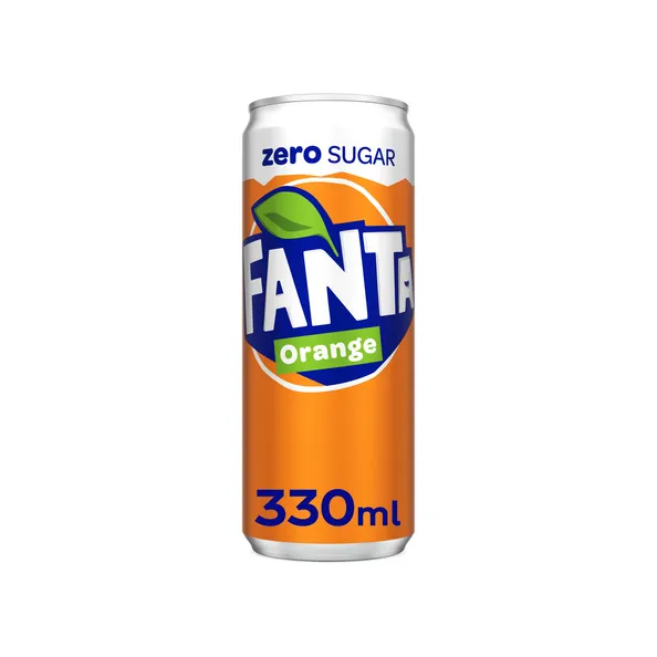 Fanta zero orange blik (24x 33cl) – Image 2