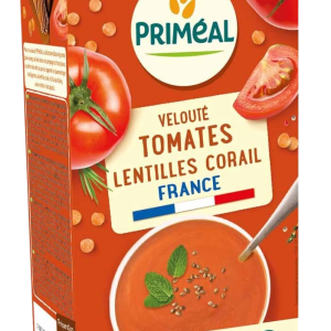 Primeal Velouté Tomate & Lentilles Corail 1L