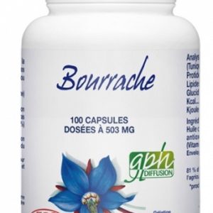 Gph Diffusion Huile de Bourrache 100 Capsules