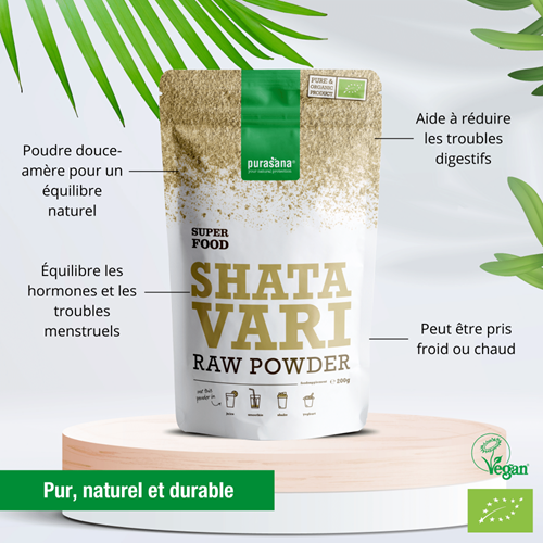 Purasana Poudre Shatavari 200G – Image 2