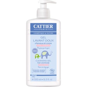 Cattier Gel Lavant Doux Bébé 500Ml