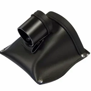 Zeemtas leder met bus