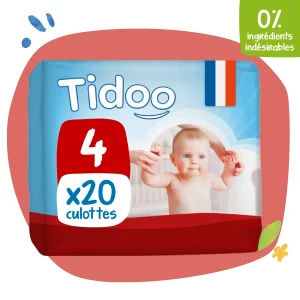 Tidoo Culotte d’Apprentissage Écologique Taille 4 / 8-15Kg