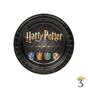 8 assiettes en carton harry potter 23cm