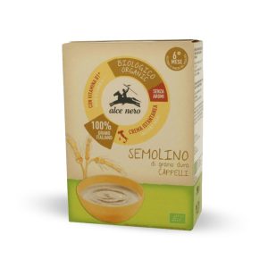 Alce Nero Semolino au Blé Dur avec Vitamine B1 250G