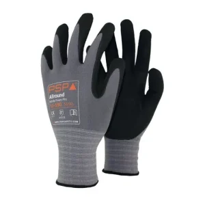 PSP Allround Werkhandschoenen Zwart 10-580 Maat 7 (12 paar)