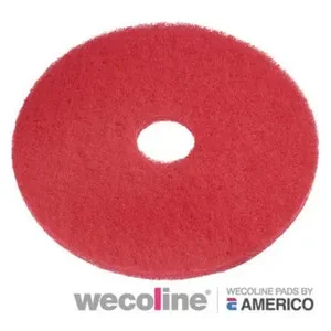 Vloerpad Rood 10 inch (5 stuks)