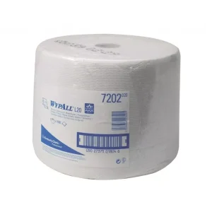 Poetspapier Wypall L20 1 laags wit 7202