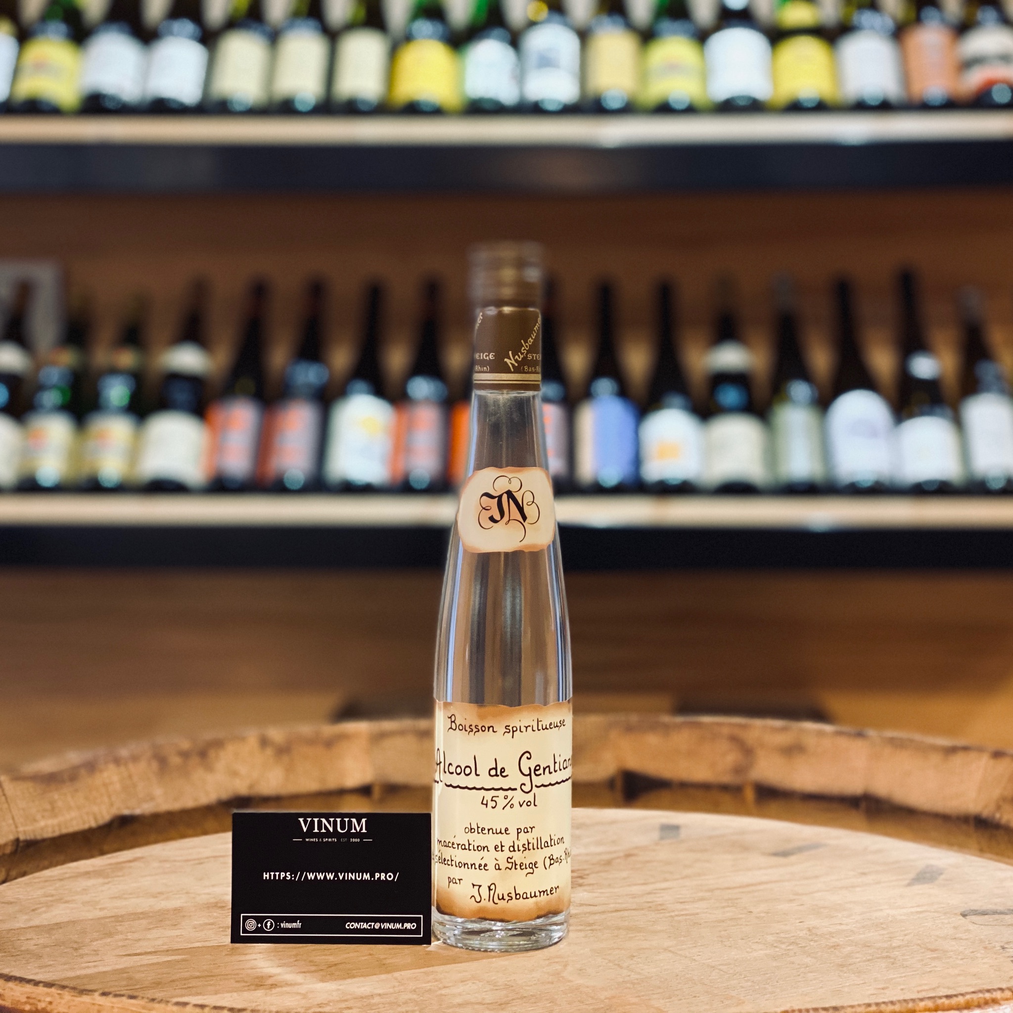 Nusbaumer Eau de Vie Réserve Particulière Gentiane – Image 2