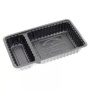 Depa green disposabels  A20 bakje zwart ( A14 + saus ) 4 x 250