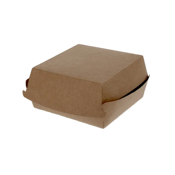 Hamburgerbak Middel FSC Kraft (100 stuks)