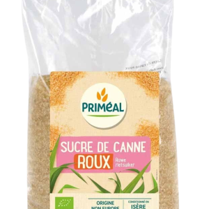 Primeal Sucre de Canne Roux Semoule 1Kg