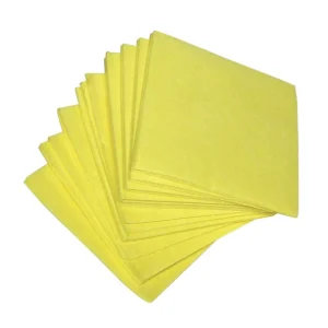 Huishouddoekjes geel 38×40 cm. a10