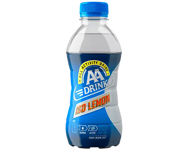 AA Drink Iso Lemon PET (24x 33cl) – Image 2