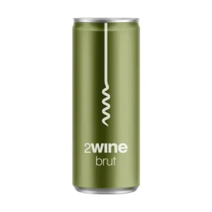 2Wine Brut Blik (12x 250ml)