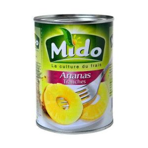 Ananas Tranches Mido 400g