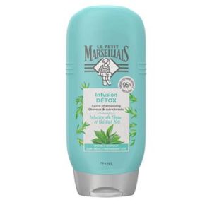 Après Shampooing Réveil Détox Infusion de Thym et Thé Vert Bio Le Petit Marseillais 200 ml