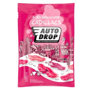 Autodrop Mixzak Geschuimde Bosvrucht Rode Cadillacs (16x 150gr)