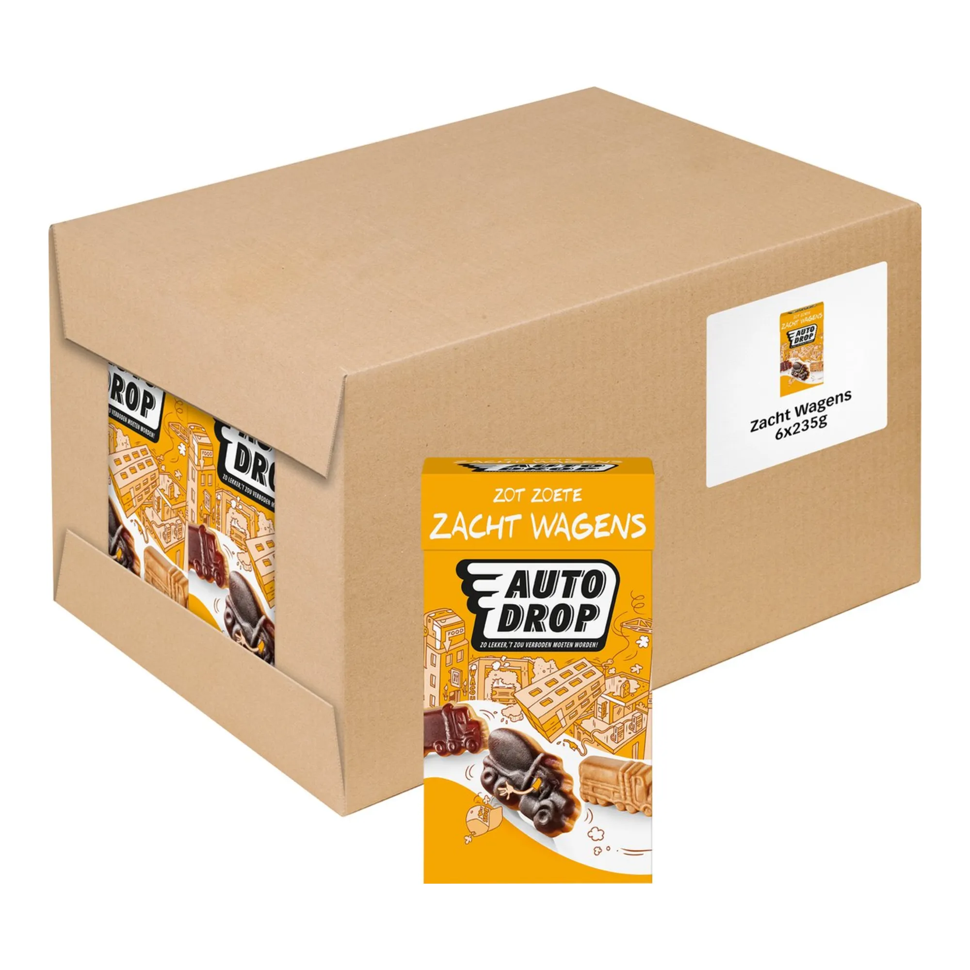 Autodrop Mixdoos Zacht Wagens (6x235gr) – Image 3