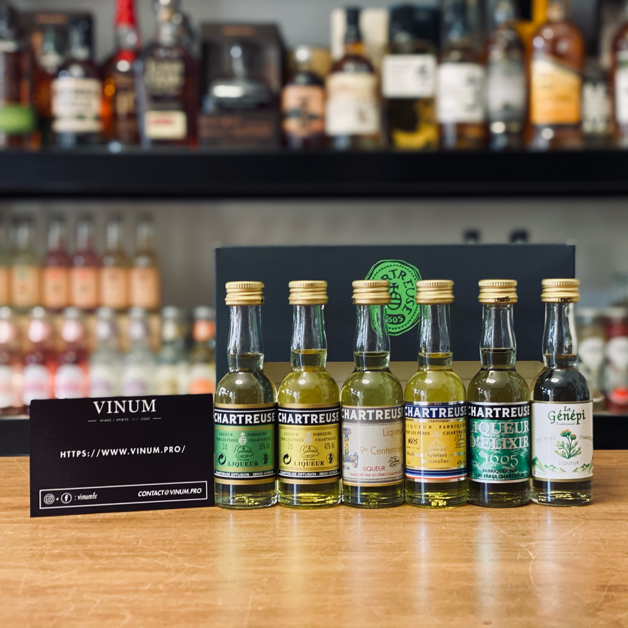 Chartreuse Coffret 6 Mignonnettes 6x3cl – Image 2