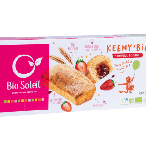 Bio Soleil KEENY’BIO Fourrés Confiture Fraise 150G