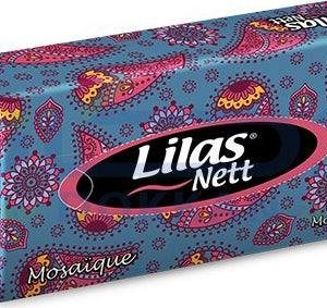 Boite à Mouchoir Lilas Mosaique 100 Mouchoirs