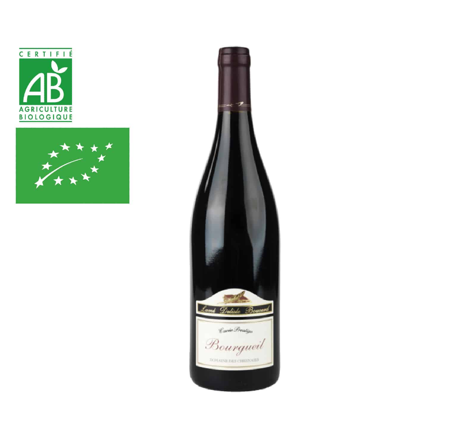 Domaine des Chesnaies « CUVÉE PRESTIGE » A.O.C. BOURGUEIL Rouge 2021 Bouteille 75cl
