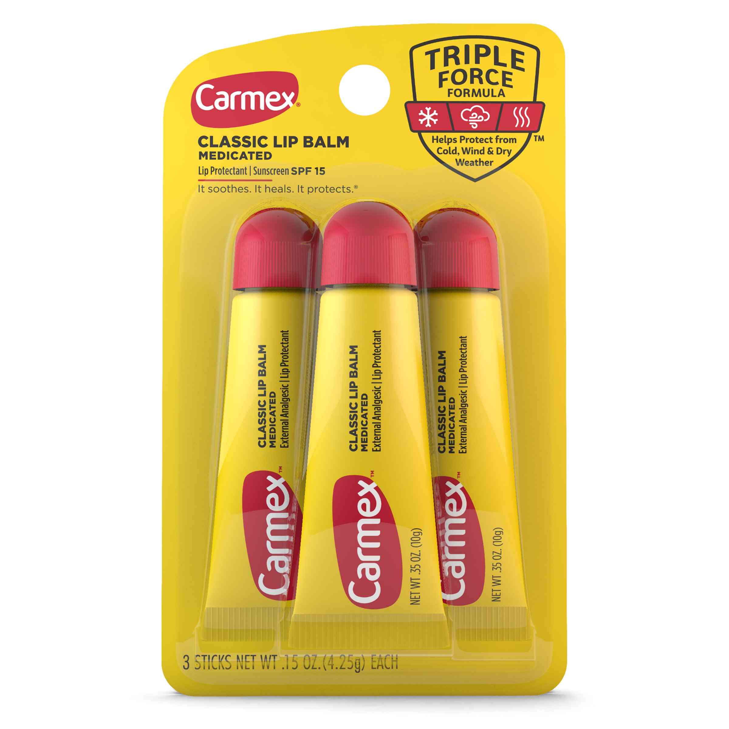 CARMEX – Classic Lip Balm (3pcs)