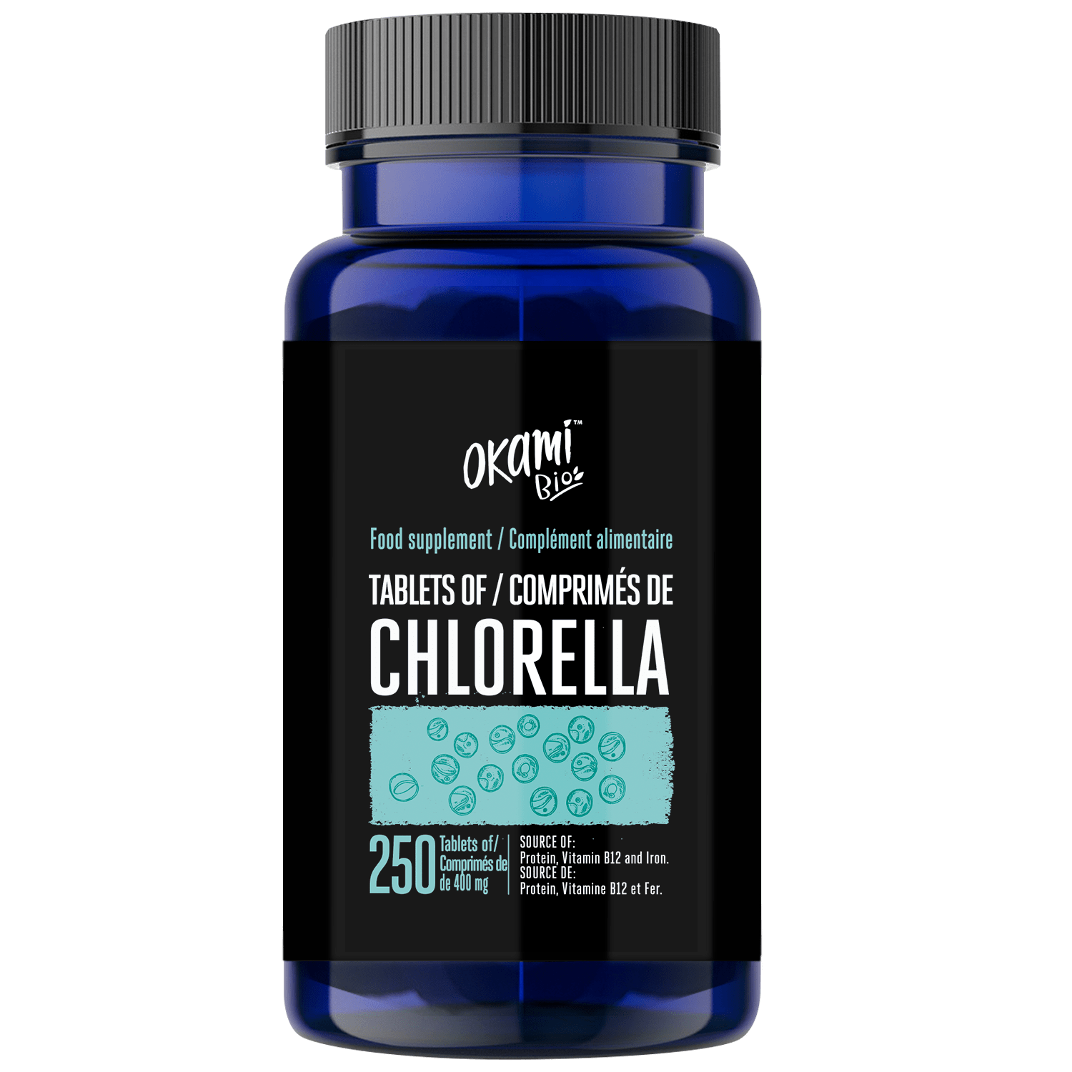 Okami Bio Chlorella 275 Comprimés 400Mg