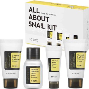 COSRX – Kit d&rsquo;essai à l&rsquo;escargot All About Snail ( 4 pcs )