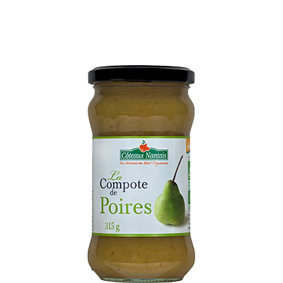 Côteaux Nantais Compote Poires 315G