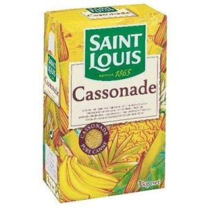 Cassonade Sucre Roux en Canne Saint Louis 1kg