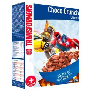 Céréales Choco Crunch Transformers 200 g