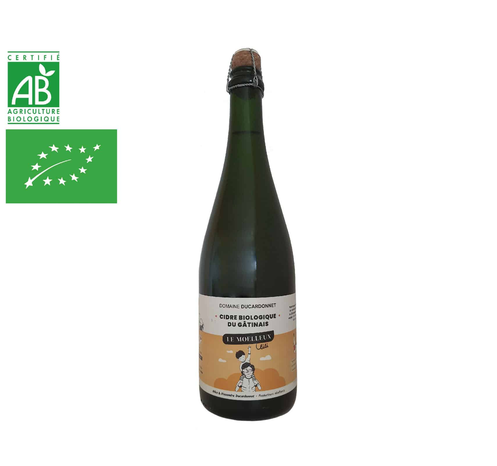 CIDRE MOELLEUX DU GÂTINAIS Bouteille 75cl