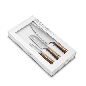 Coffret 3 couteaux Highwoods Déglon