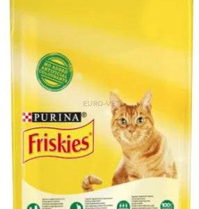 Croquet Pour Chats D&rsquo;interieur Poulet & Legumes Friskies  1.5kg
