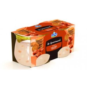 Dessert Caramel et Biscuit Le Gourmand Chergui  2x125g