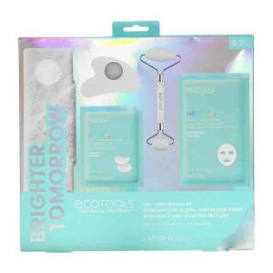 Ecotools – Brighter Tomorrow, Rise and Shine Skincare Kit ( 5pcs Gift Set )