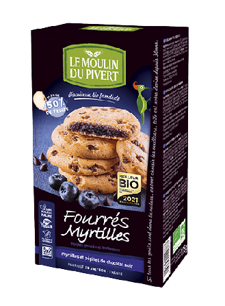 Le Moulin du Pivert Fourrés Myrtilles 175G